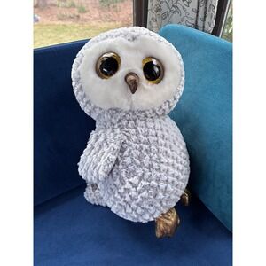 Ty Beanie Boos Owl Plush Large Stuffed Animal Gift Cute Collectible 16in